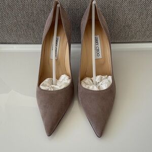 Brand New Jimmy Choo Suede Pump Size 38